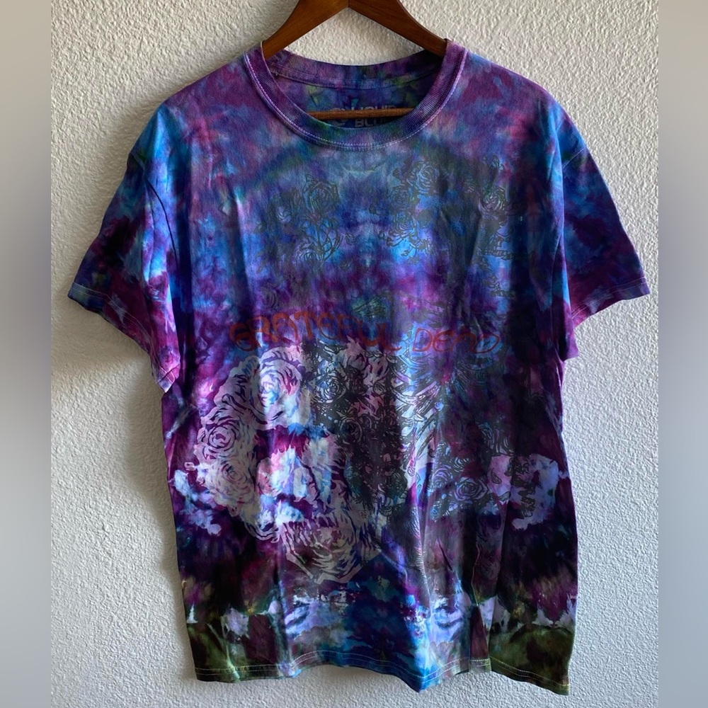 LIquid Blue~ Grateful Dead Tye Die Tee Shirt Size L